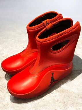 Jordan Kids' Bright Red Waterproof Rain & Snow Boots